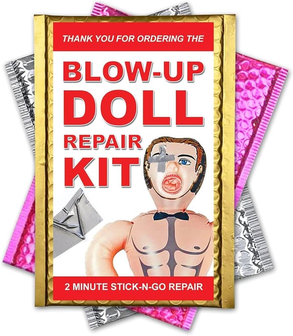 Inflatable Doll Repair Kit - Hilarious Prank Gift for Friends