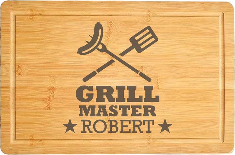Premium Personalized Grilling Gift for Dad - BBQ Master Design