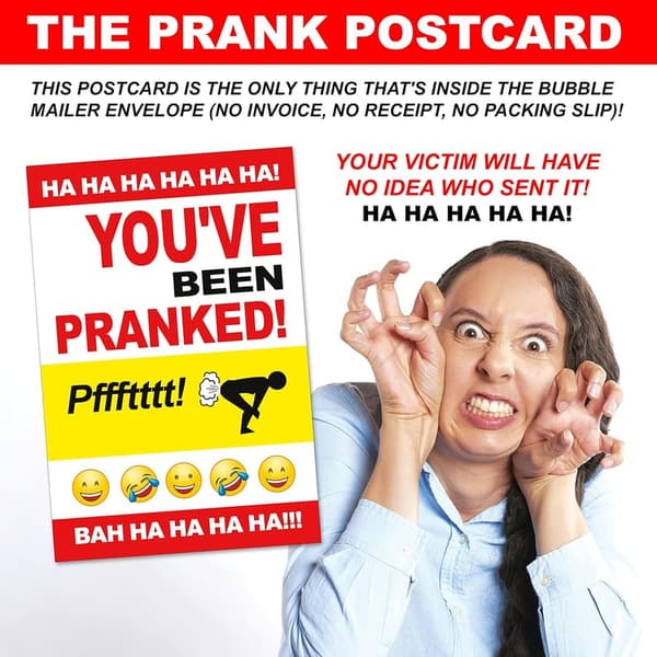 Anonymous Hilarious Prank Mail for Friends and Family