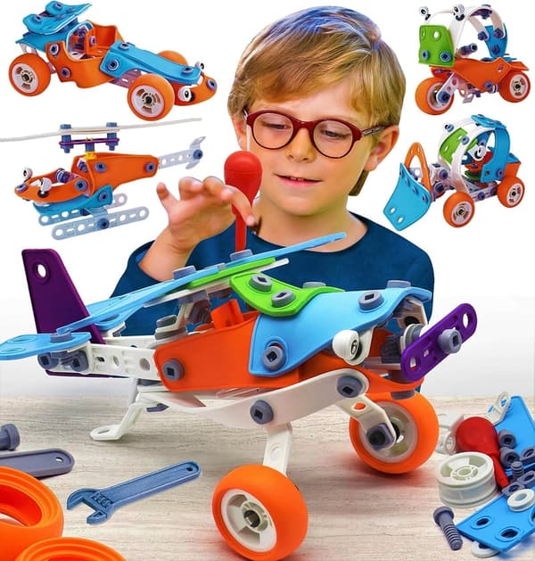 Educational Building Toys STEM Kit for Boys Age 6-8