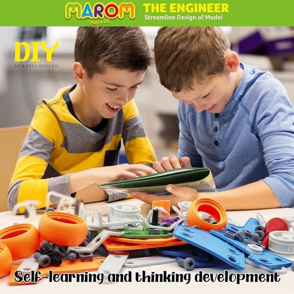 Educational Building Toys STEM Kit for Boys Age 6-8