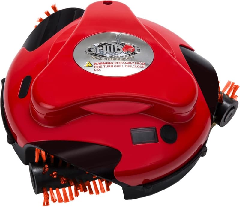 Automatic Grill Cleaning Robot with Nylon Brushes
