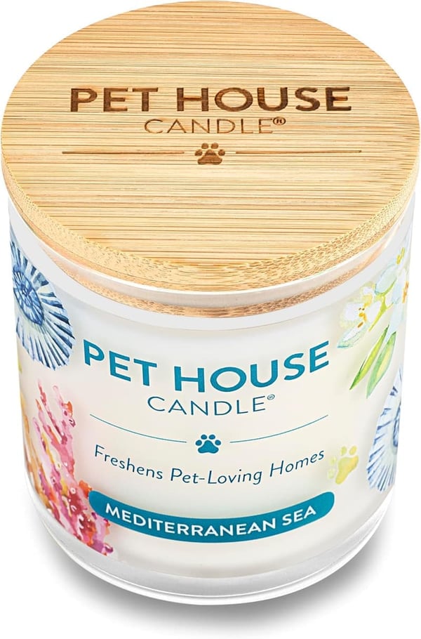 Pet Safe Soy Candle - 9 OZ Mediterranean Sea Scent