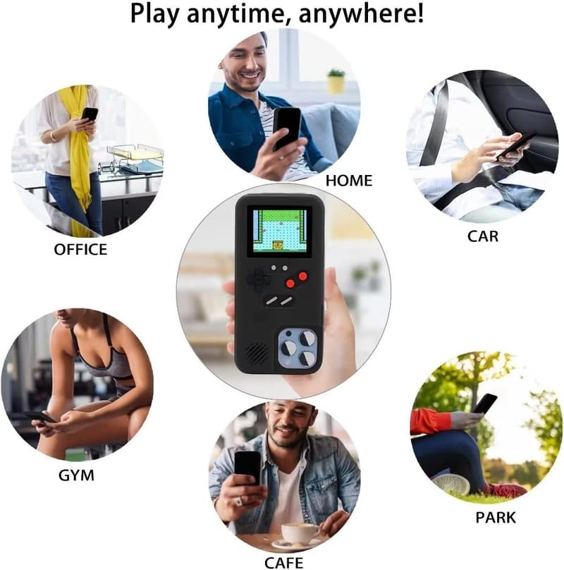Retro Gameboy iPhone X/XS Case - Anti-Scratch, Shockproof