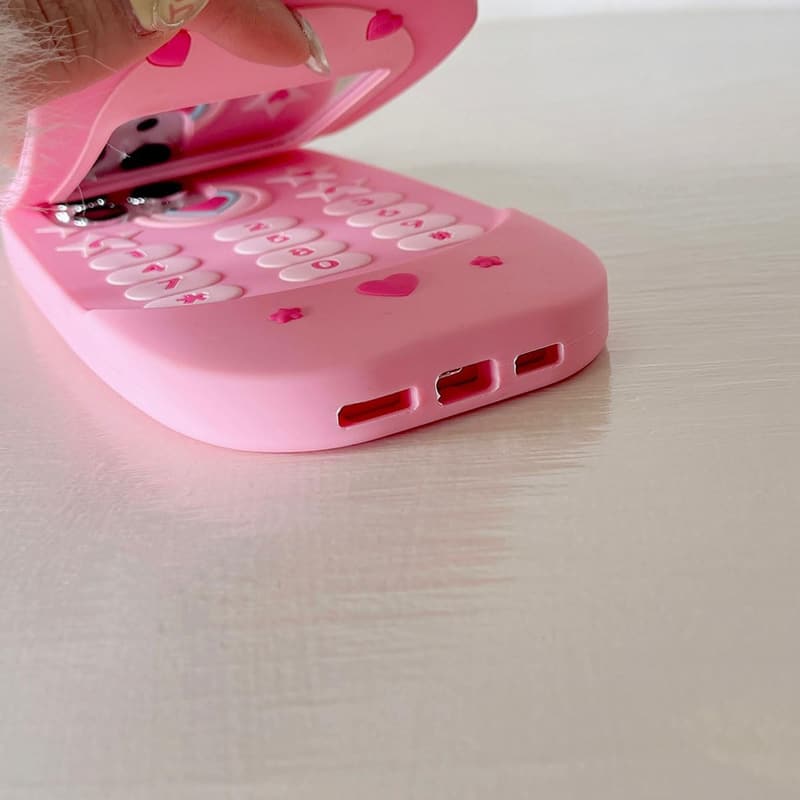 Kawaii 3D Silicone Cartoon Case for iPhone 15 Pro Max