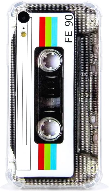 80s Music Cassette Phone Case for iPhone XR - Shockproof TPU Cover