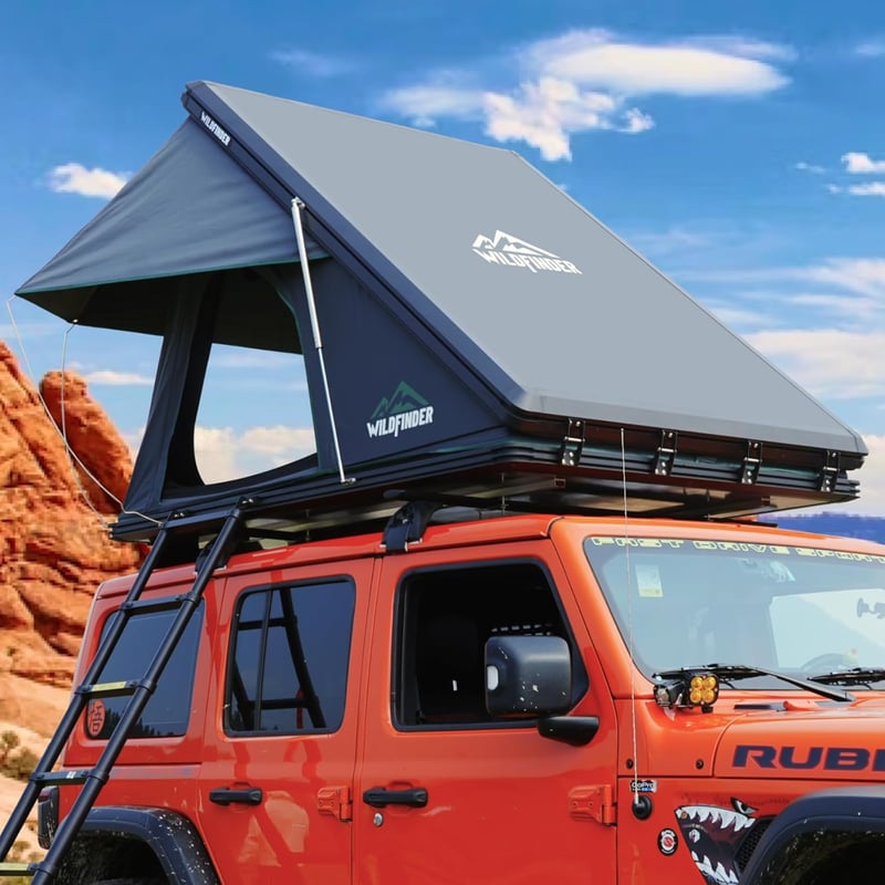 Hard Shell Rooftop Tent for 2-3 Persons - Ideal for Camping