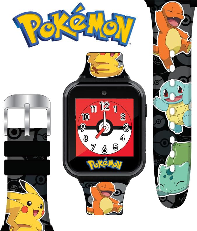 Pokémon Kids Smartwatch – Interactive Touchscreen, Games & Camera