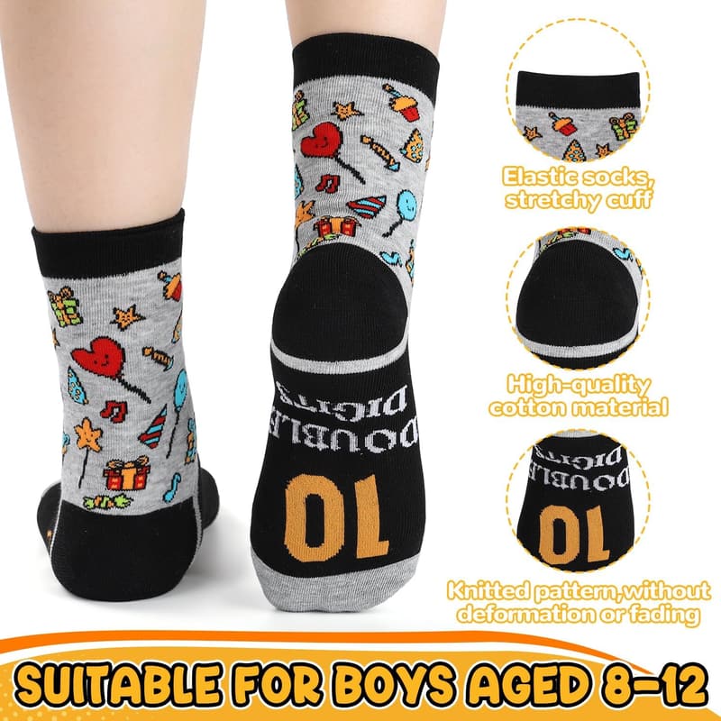 Unique Funny Birthday Gift Basket for 10-Year-Old Boys