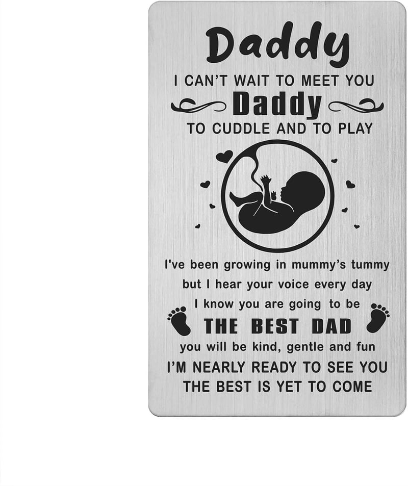 2025 Father's Day Card for Expectant Dads