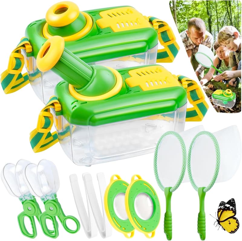 Kids' Insect Catching Kit with 360° View - 2 Pack