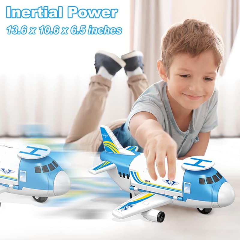 Airplane Toy for Toddlers - Ideal Birthday Gift, Ages 2-7