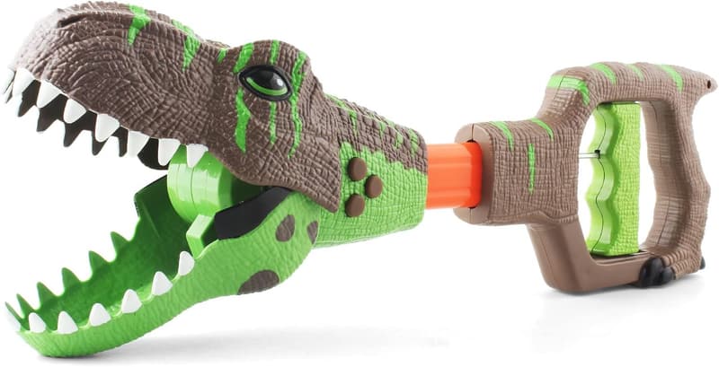 Jurassic Dinosaur Chomper Toy with Sounds & Light for Kids