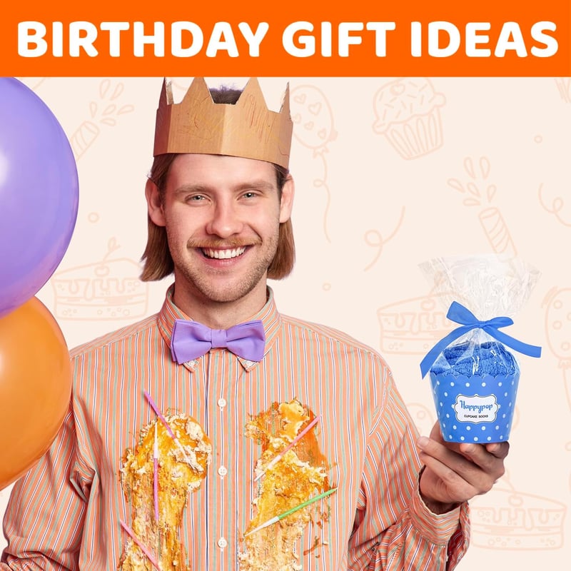 Birthday Socks for Adults - Fun Gifts for Him or Her