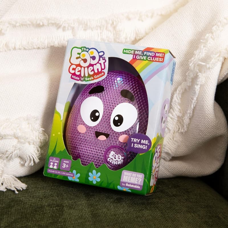 Kid-Friendly Eggcellent Game for Ages 3+ with Light-Up Toy