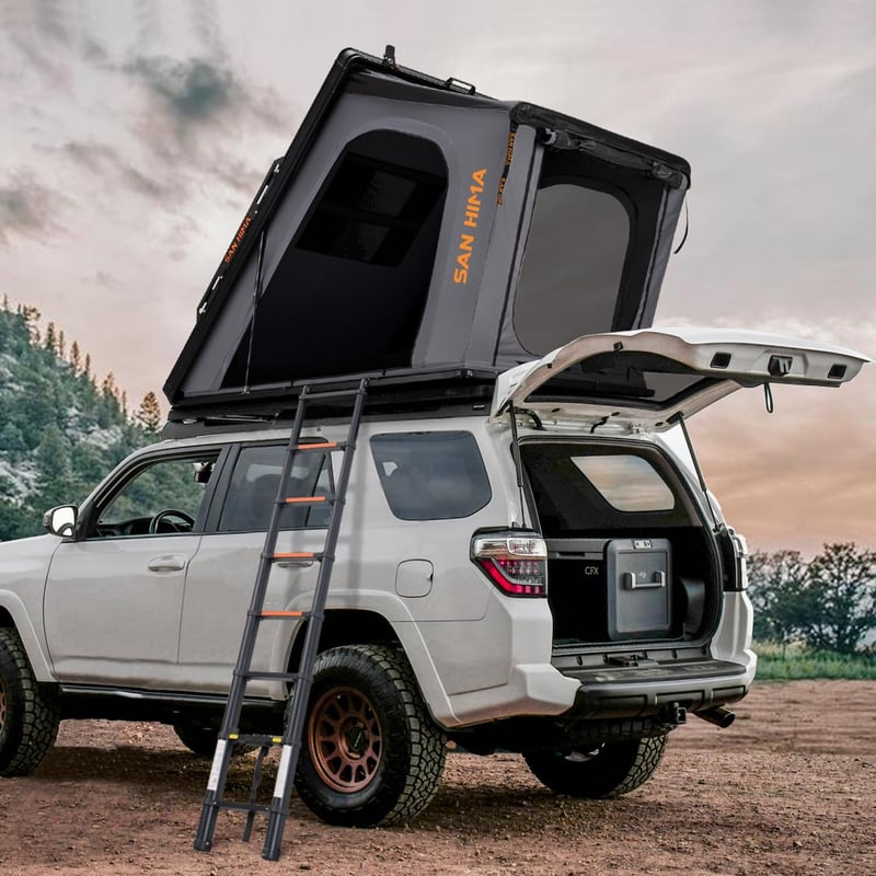 Hotham Overland Roof Top Tent for 2-3 People with LED Light & Skyview