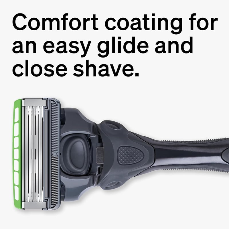 Men's Sensitive Skin Razor System - 1 Handle & 3 Blades