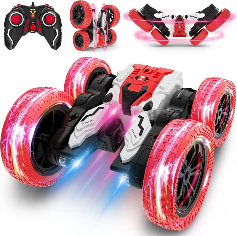 4WD Off-Road Stunt Car for Boys – Rechargeable Remote Control Toy