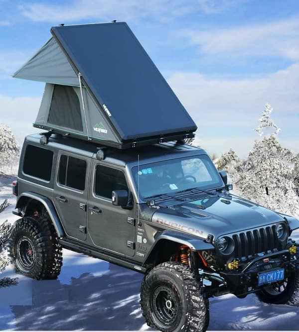 Hard Shell Rooftop Tent for SUV/Truck - 2-3 Person, Waterproof