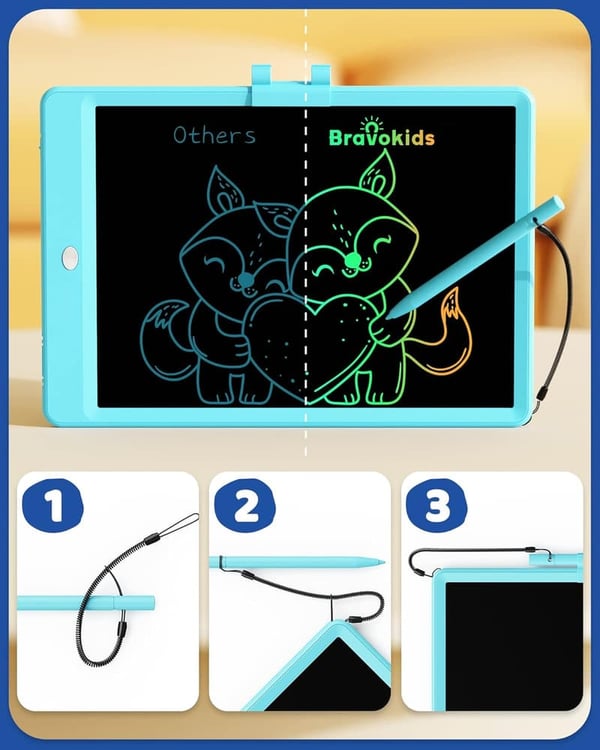 Educational LCD Writing Tablet for Kids - 10 Inch Doodle Board
