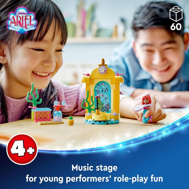 Disney Princess Ariel’s Music Stage Building Toy for Kids