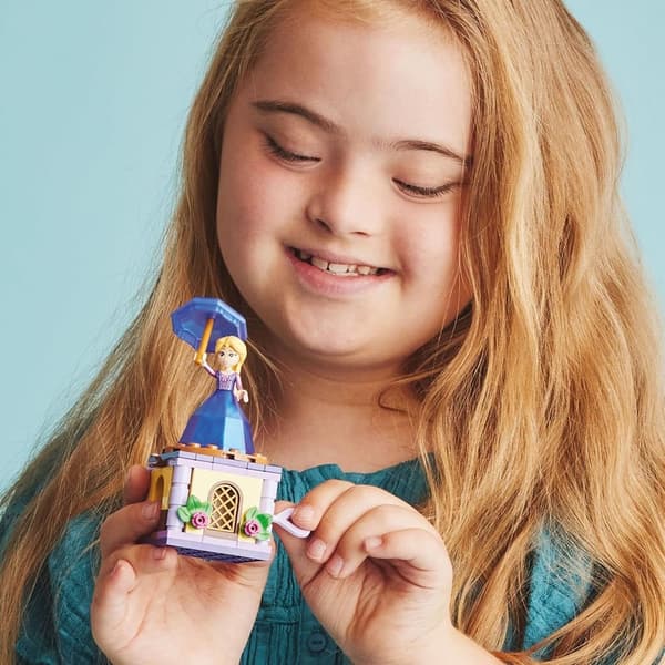 LEGO Disney Princess Rapunzel Twirling Building Toy for Kids 5+