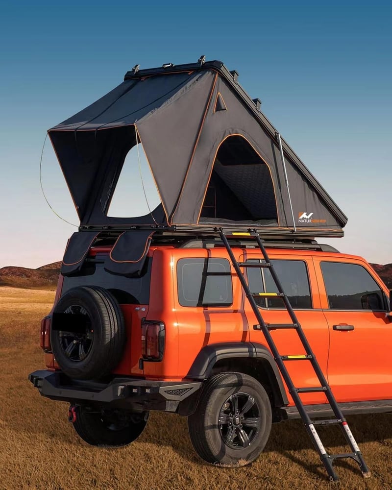Hard Shell Rooftop Tent for 2-3 Person Camping