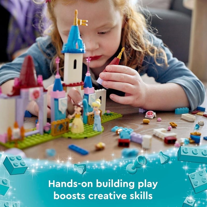 LEGO Disney Princess Castle Playset with Belle & Cinderella