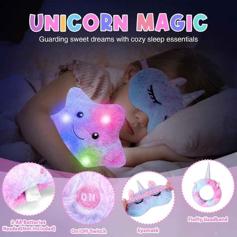 Unicorn Gifts Set for Girls Age 5-10 - Plush Toy & アクセサリー