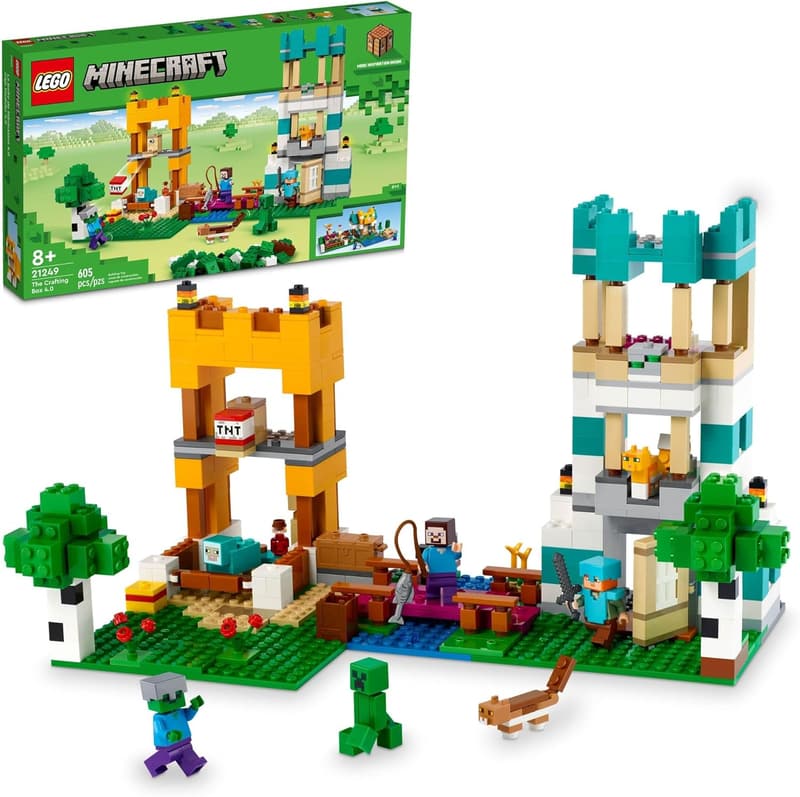 LEGO Minecraft Crafting Box 4.0 Building Set for Kids