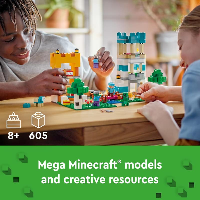 LEGO Minecraft Crafting Box 4.0 Building Set for Kids