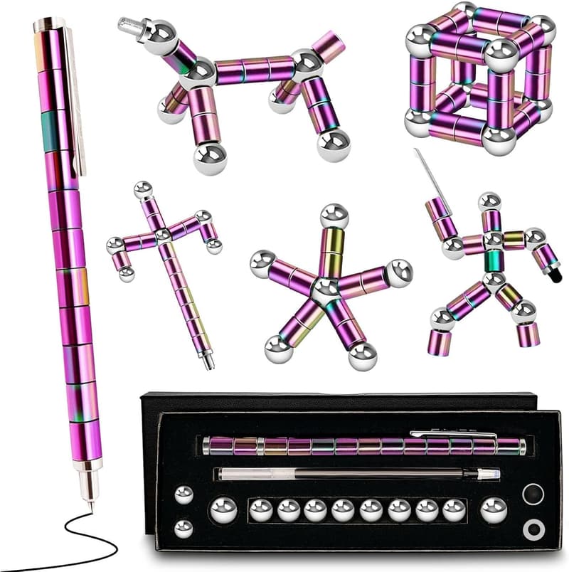 Magnetic Fidget Pen for Teen Boys - Cool Birthday Gift