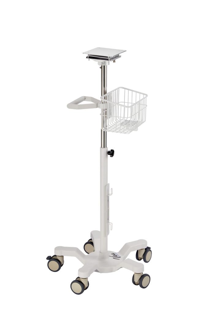 Adjustable Rolling Stand for Edan Elite Vital Signs Monitor