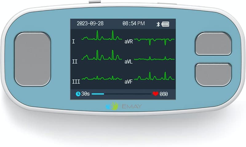 Portable 6-Channel ECG Monitor for Smartphone & PC