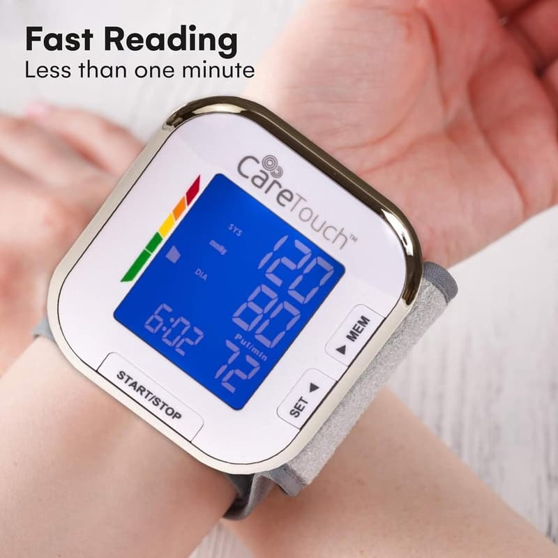Automatic Digital Blood Pressure Monitor for Adults with Carrying Case