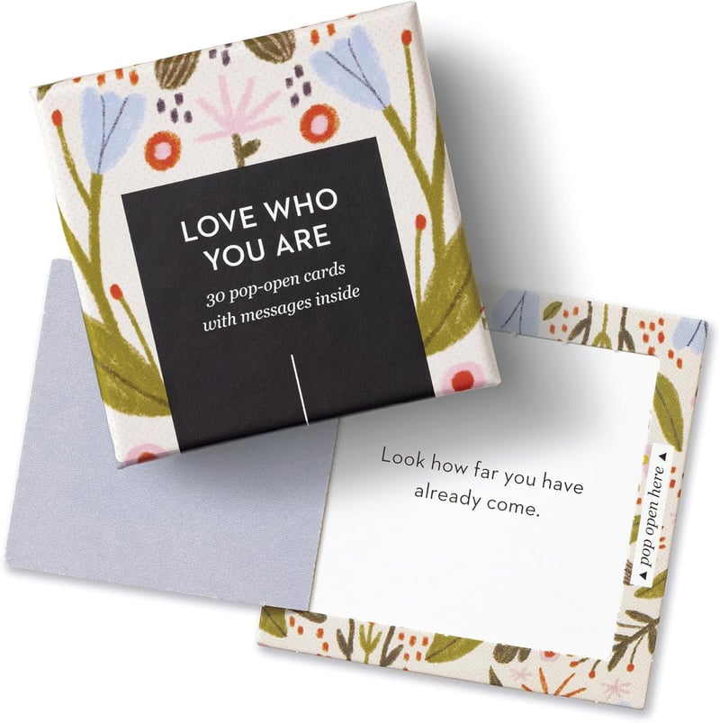 Love Who You Are Pop-Open Cards – 30 Inspiring Messages