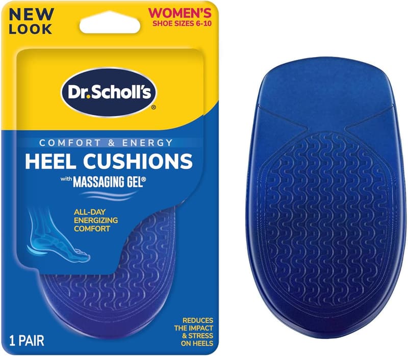 Dr. Scholl's Advanced Heel Cushions with Massaging Gel