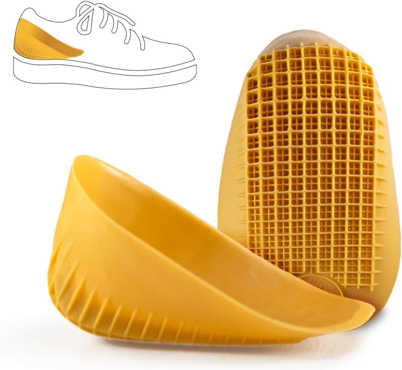 Plantar Fasciitis Heel Cups with Shock Absorption, Large