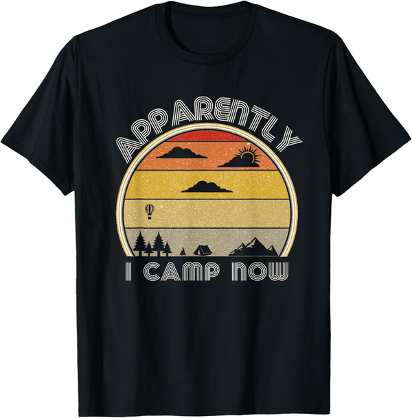 First Time Camping T-Shirt for New Campers