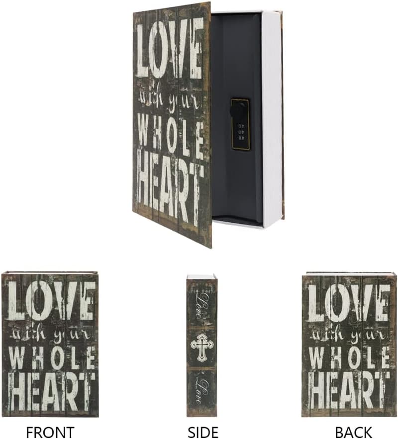 Diversion Book Safe with Combination Lock - Secret Storage Box
