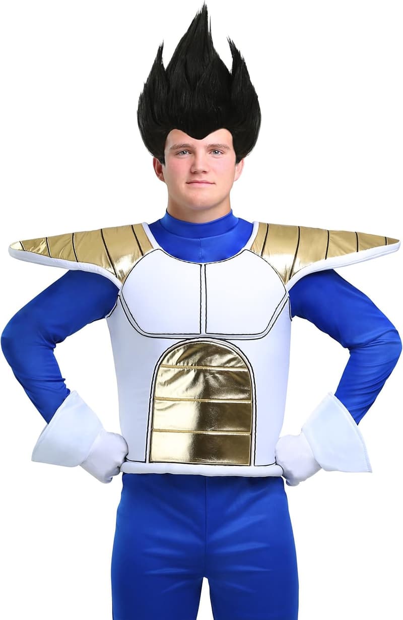Dragon Ball Z Saiyan Armor Costume Accessory for Adults