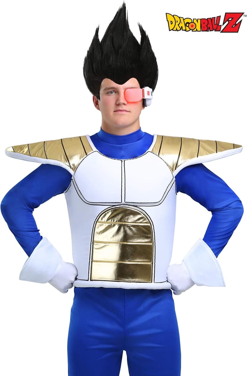 Dragon Ball Z Saiyan Armor Costume Accessory for Adults