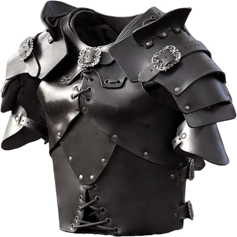 Adjustable Medieval Samurai Chest Plate - Viking & Roman Armor for Adults