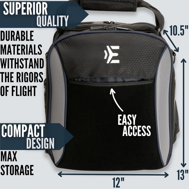 Venture Flight Bag for Pilots - Fits Aviation Gear & iPad
