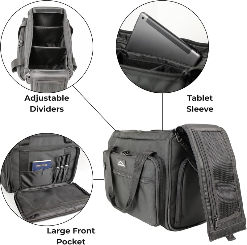 Aviation Flight Level Pilot Crew Bag