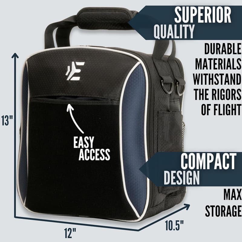Pilot Flight Bag & VFR Kneeboard Bundle - Professional Aerial Gear