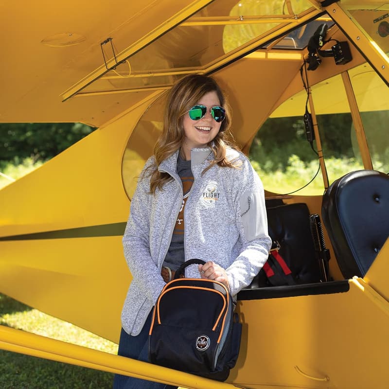 Aviation Pilot Lift Mini Flight Bag | Padded with Tablet Pocket