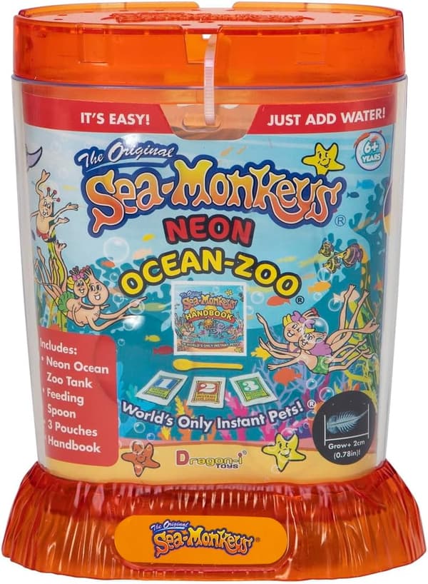 Sea-Monkeys® Ocean Zoo Instant Pets - Assorted Colors, Ages 6+