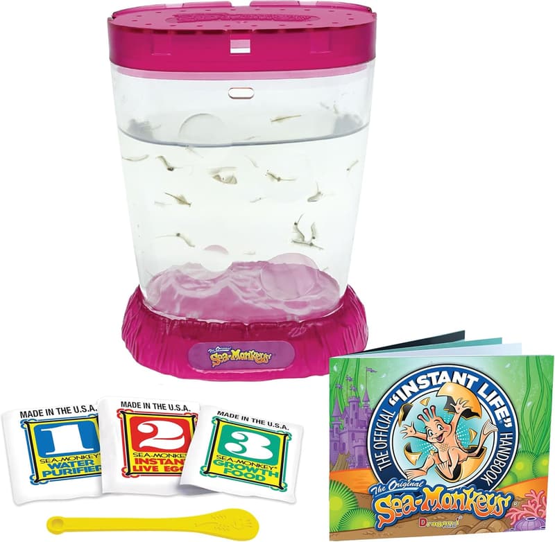 Sea-Monkeys® Ocean Zoo Instant Pets - Assorted Colors, Ages 6+