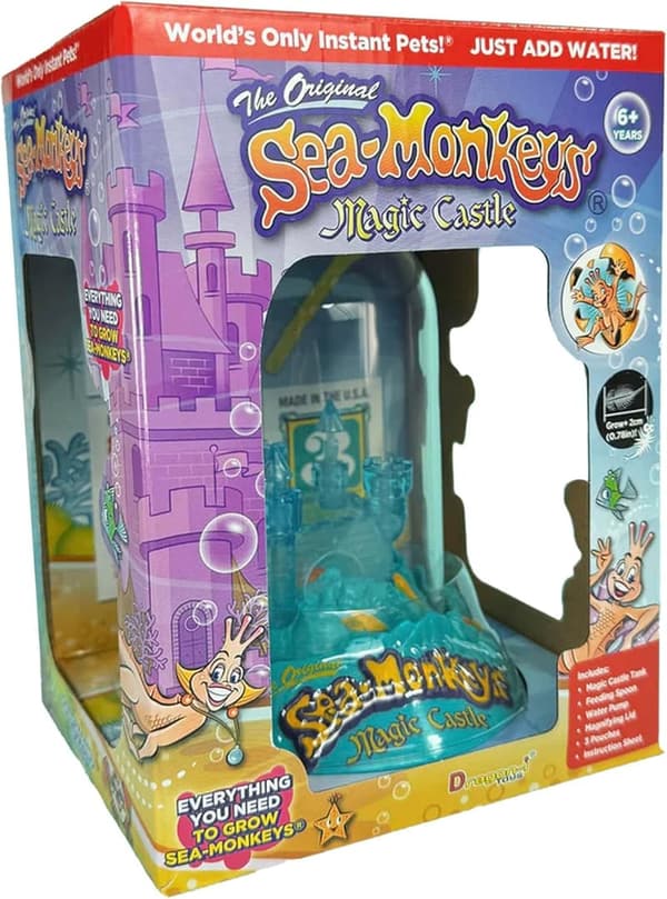 Sea-Monkeys® Magic Castle Instant Pets for Ages 6+